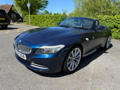 Begagnad BMW Z4 Sport Line 2009 Blå Cab