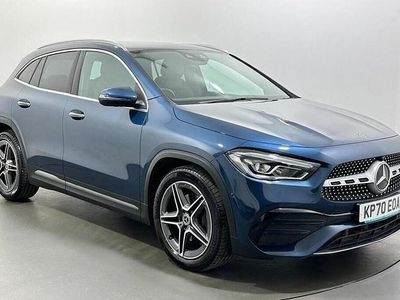 Used Mercedes GLA200 AMG Line Premium 150 HP (110 kW) 2020 Blue SUV