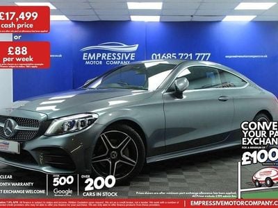 Used Mercedes C220 AMG Line Premium 2019 Grey Coupe