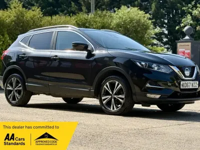 Used Nissan Qashqai N-Connecta 2018 Black SUV