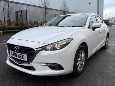 White Used 2018 Mazda 3 Hatchback | £5,995 (Super price)
