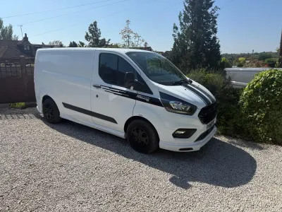 Begagnad Ford Transit Custom 2018 Vit