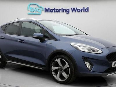 Used Ford Fiesta Active 101 HP (74 kW) 2019 Blue Hatchback