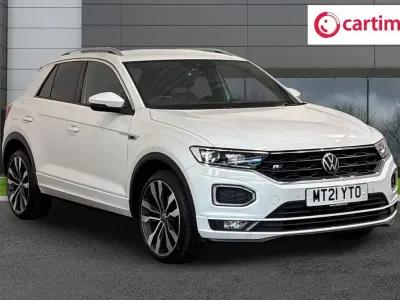 Used VW T-Roc R-line 150 HP (110 kW) 2021 White SUV