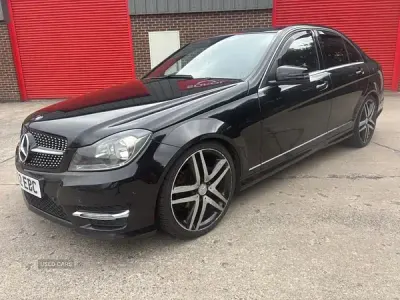 Used Mercedes C220 AMG 2012 Black Sedan