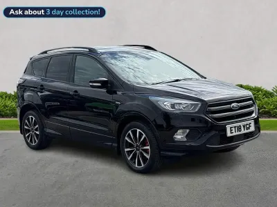 Used Ford Kuga ST-Line 150 HP (110 kW) 2018 Black SUV