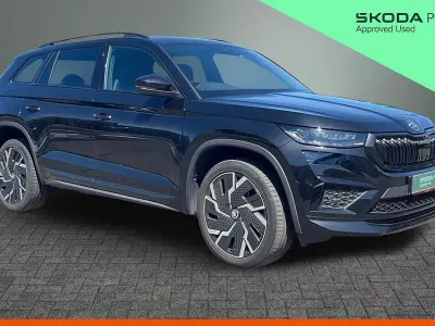 Used Skoda Kodiaq vRS 241 HP (177 kW) 2023 Black magic pearl effect SUV