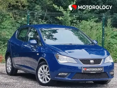 Used Seat Ibiza SE 75 HP (55 kW) 2016 Blue Hatchback