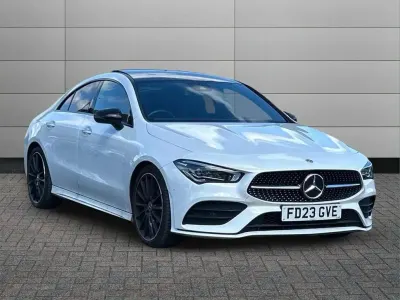 Used Mercedes CLA180 AMG Line Premium Plus 134 HP (98 kW) 2023 White Sedan
