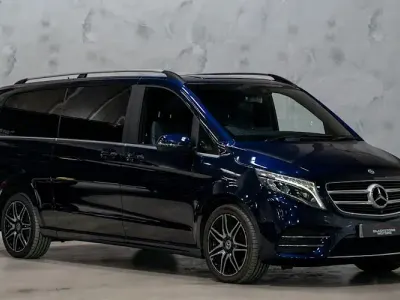 Used Mercedes V250 AMG line 190 HP (139 kW) 2019 Blue MPV
