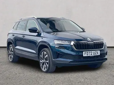 Gebraucht Skoda Karoq SE L 150 PS (110 kW) 2023 Blau SUV
