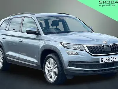 Usado Skoda Kodiaq SE Technology 150 CV (110 kW) 2018 Gris SUV