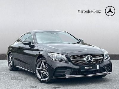 Used Mercedes C220 AMG Line Premium 2020 Black Coupe