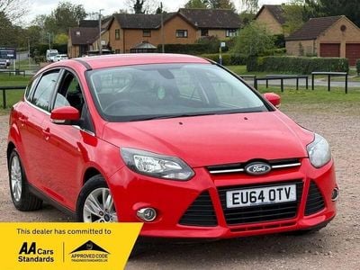 Used Ford Focus Titanium 2014 Red Hatchback