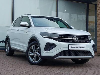 Used VW T-Cross R-line 115 HP (84 kW) 2024 White SUV