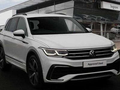 Used VW Tiguan R-line 150 HP (110 kW) 2023 White SUV