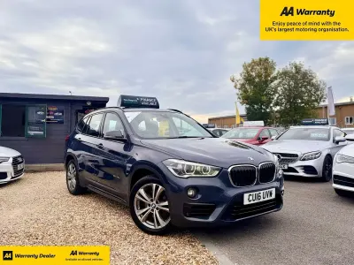 Used BMW X1 Sport Line 150 HP (110 kW) 2016 Grey SUV