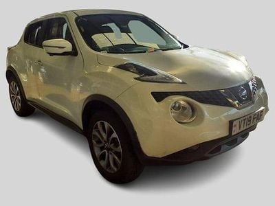 Used Nissan Juke Tekna 117 HP (86 kW) 2019 White SUV