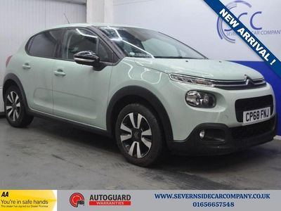 Used Citroën C3 Flair 100 HP (73 kW) 2018 Green Hatchback