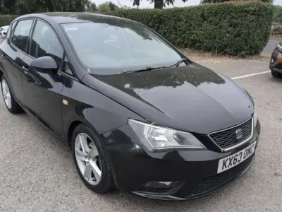 Used Seat Ibiza 85 HP (62 kW) 2013 Black Hatchback