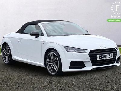 White Used 2018 Audi TT Black Edition Cabriolet | £18,299 (Super price)