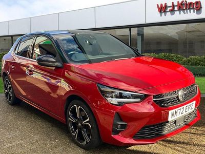 Used Vauxhall Corsa Ultimate 130 HP (95 kW) 2023 Crimson red Hatchback