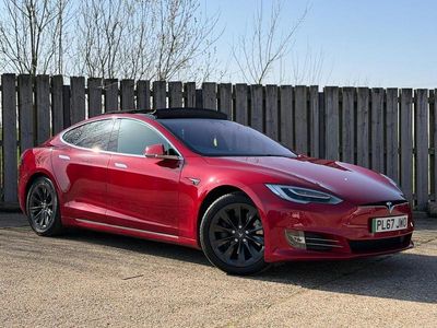 Used Tesla Model S 311 kW (423 HP) 2017 Red Hatchback