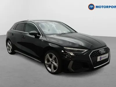 Used Audi A3 S-Line 2023 Black Sedan