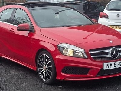 Used Mercedes A220 AMG 2015 Red Hatchback