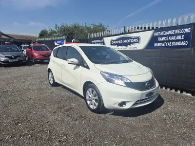 Used Nissan Note Acenta Premium 2014 White Hatchback