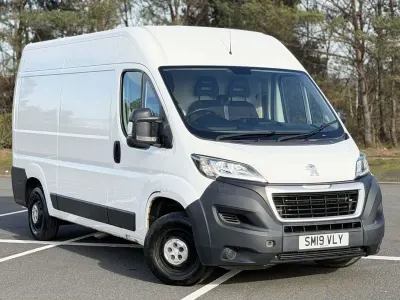 Käytetty Peugeot Boxer 130 HP (95 kW) 2019 Valkoinen Van