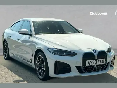 Used BMW i4 M Sport 250 kW (340 HP) 2023 White Sedan