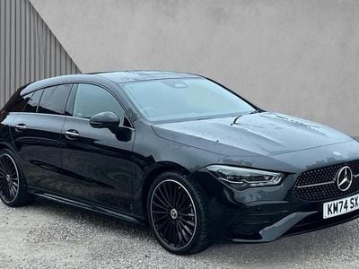 Used Mercedes CLA220 AMG Line Premium Plus 190 HP (139 kW) 2024 Cosmos black metallic Sedan