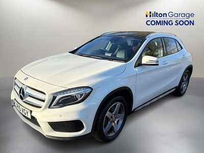 White Used 2015 Mercedes GLA220 AMG line SUV | £13,450 (Fair price)