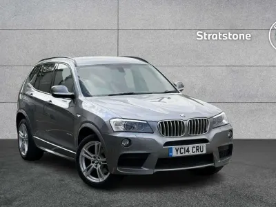 Begagnad BMW X3 M Sport 309 HK (227 kW) 2014 Grå SUV