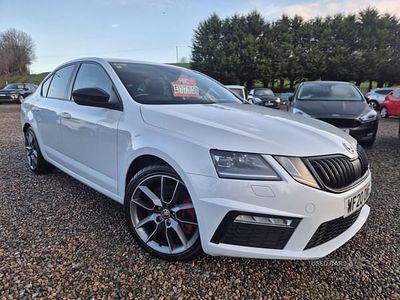 White Used 2020 Skoda Octavia vRS Hatchback | £17,950 (A bit pricey)
