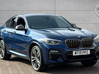 Used BMW X4 Comfort Edition 349 HP (256 kW) 2019 Phytonic blue SUV