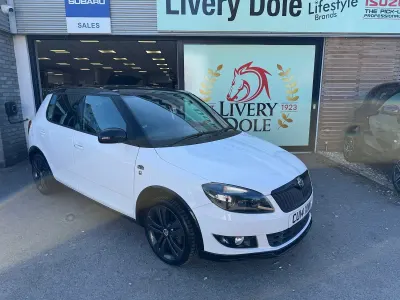 Used Skoda Fabia Monte Carlo 105 HP (77 kW) 2014 White Hatchback