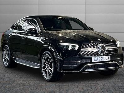 Obsidian black Used 2022 Mercedes GLE400 AMG Line Premium Plus Estate | £52,950 (Fair price)