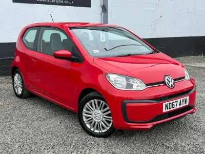 Used VW up! S 60 HP (44 kW) 2017 Red Hatchback
