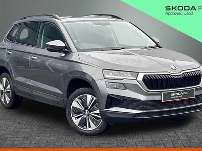 Used Skoda Karoq SE Drive 110 HP (80 kW) 2023 Graphite grey metallic SUV