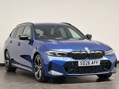 New BMW M340 M Sport 392 HP (288 kW) 2026 Blue Estate