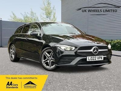 Used Mercedes CLA200 Shooting Brake AMG line 2022 Black Estate