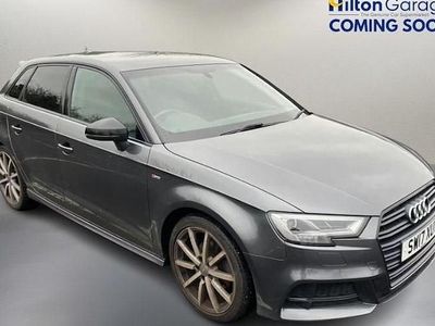 Used 2018 Audi A3 Sportback Black Edition Hatchback | £12,650 (Fair price)