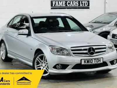 Used Mercedes C250 2010 Silver Sedan