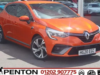 Used Renault Clio RS Line 100 HP (73 kW) 2020 Orange Hatchback