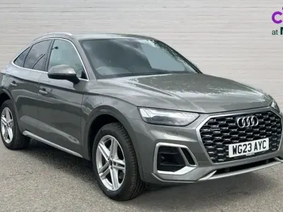Used Audi Q5 S-Line 204 HP (150 kW) 2023 Grey SUV