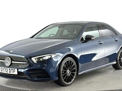 Blue Used 2022 Mercedes A250 AMG Line Premium Plus Sedan | £22,960 (A bit pricey)