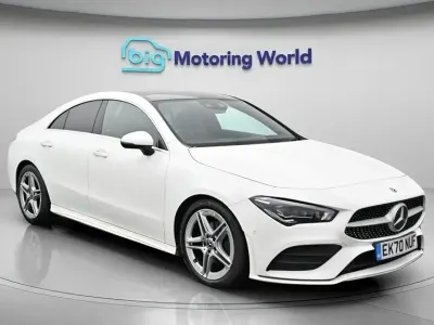 Usado Mercedes CLA180 AMG line 136 HP (100 kW) 2020 Branco Sedan