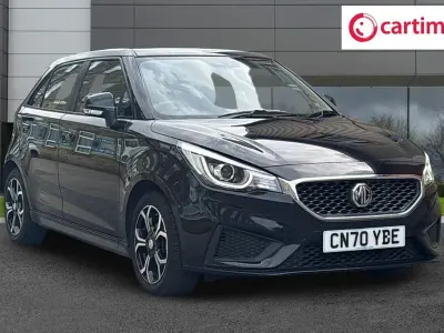 Used MG MG3 Excite 106 HP (77 kW) 2020 Black Hatchback